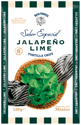 Nuevo Progreso Sabor Especial 墨西哥辣椒青柠味玉米片 120g袋装