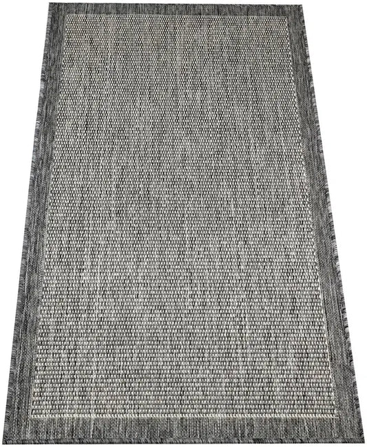 Jysmä Sisalo Maria地毯 80x200厘米 银灰-自然白
