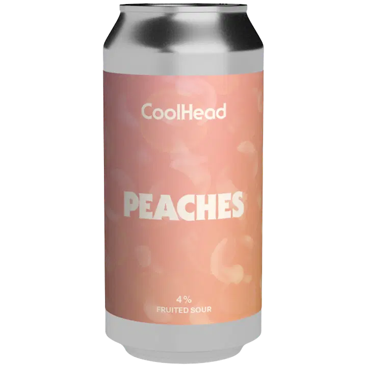 CoolHead Brew Peaches 4,0%｜CoolHead Brew 桃子 4.0%