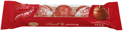 Lindt LINDOR 牛奶巧克力球 软心夹心 37g