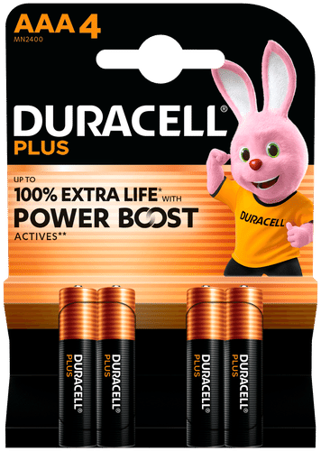 Duracell Plus PowerBoost AAA 4节电池