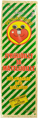 Pesäpuru Capell 1kg jyrsijänpuru pussi