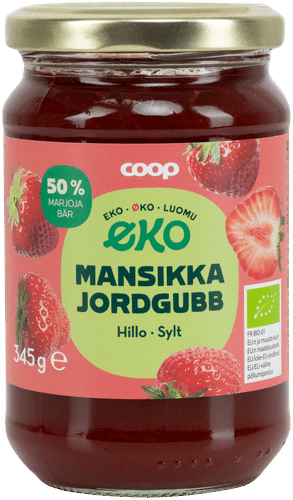 Coop Eko mansikkahillo luomu 250 g