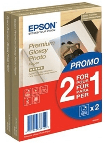 Epson Premium Glossy高光相纸 100x150mm 2x40张