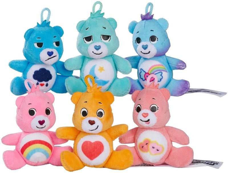 Simba Toys Simba - 爱心熊 Halinallet，7厘米，迷你毛绒玩具 Wave 2，多款随机，单只出售