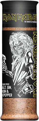 Iron Maiden Barbeque mauste, merisuola, gini, sitruuna ja mustapippuri mausteseos 112g.