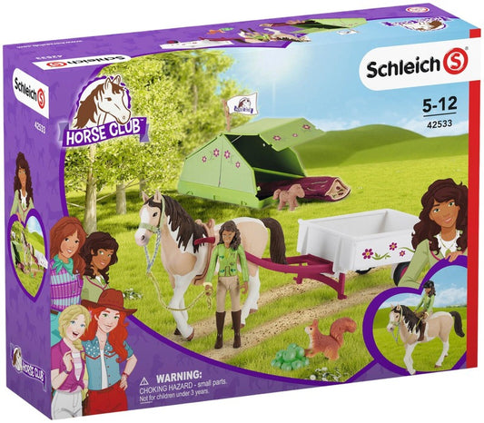 Schleich HORSE CLUB，Sarah的帐篷之旅｜Schleich HORSE CLUB, Sarahin Telttaretki