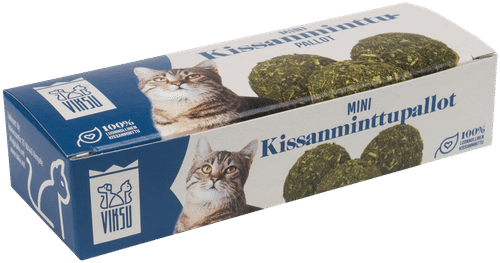 Viksu kissanminttupallot mini 10kpl