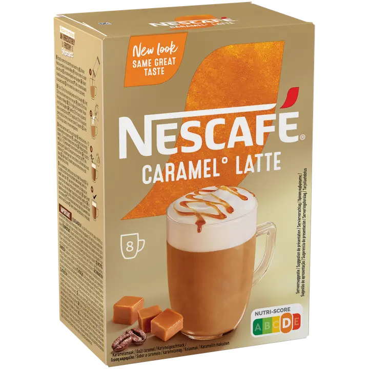 Nescafé Gold Caramel Latte 136g｜Nescafé 黄金焦糖拿铁 136g