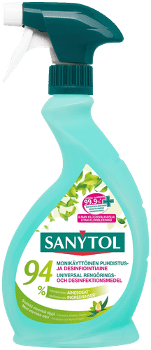 Sanytol 多功能清洁消毒剂，94%植物成分 500 ml