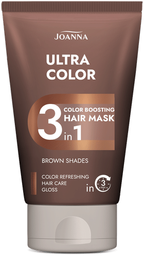 Joanna Ultra Color Boosting hair mask brown shades 100 ml