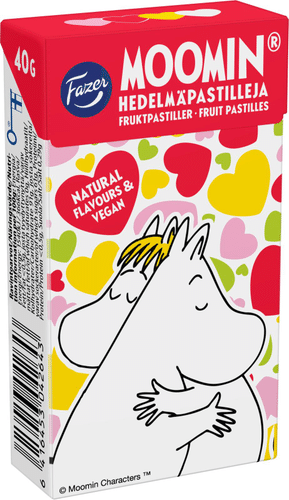 Fazer 姆明水果含片 40 g｜Fazer Moomin hedelmäpastilli 40 g