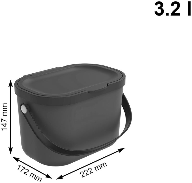 Rotho 生物垃圾箱 Albula 3,2 l