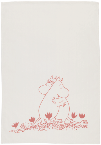 Moomin Arabia Finland厨房毛巾“爱” 50x70