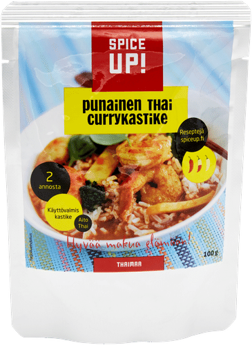 Spice Up! 红泰式咖喱酱 100g｜Spice Up! Punainen thai currykastike 100g