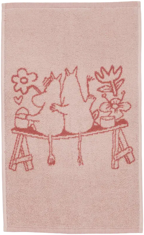 Moomin Arabia 手巾 30x50 爱｜Moomin Arabia käsipyyhe 30x50 Rakkaus