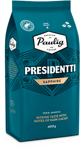 Paulig Presidentti Sapphire kahvi kahvipapu 400g｜Presidentti Paulig总统蓝宝石咖啡咖啡豆 400g