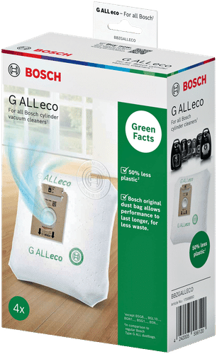 Bosch 集尘袋 G ALL eco 4个 BBZGALLECO