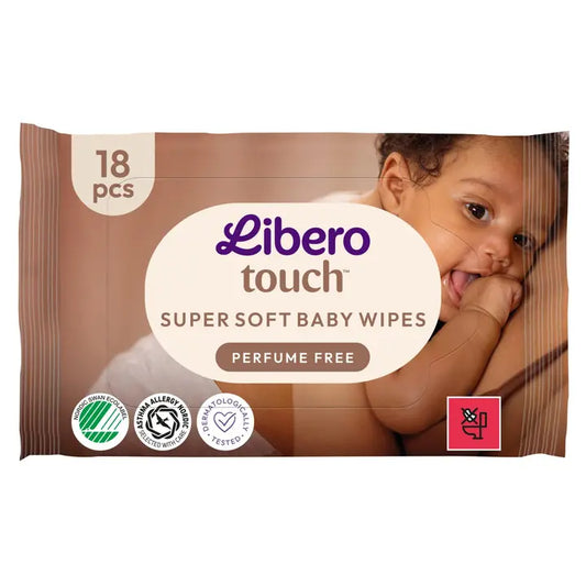 LIBERO Touch Super Soft puhdistuspyyhe 18 kpl｜Libero 触感超柔软清洁毛巾 18 kpl