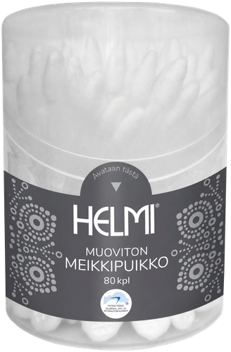 Helmi 无塑料化妆棉棒 80件
