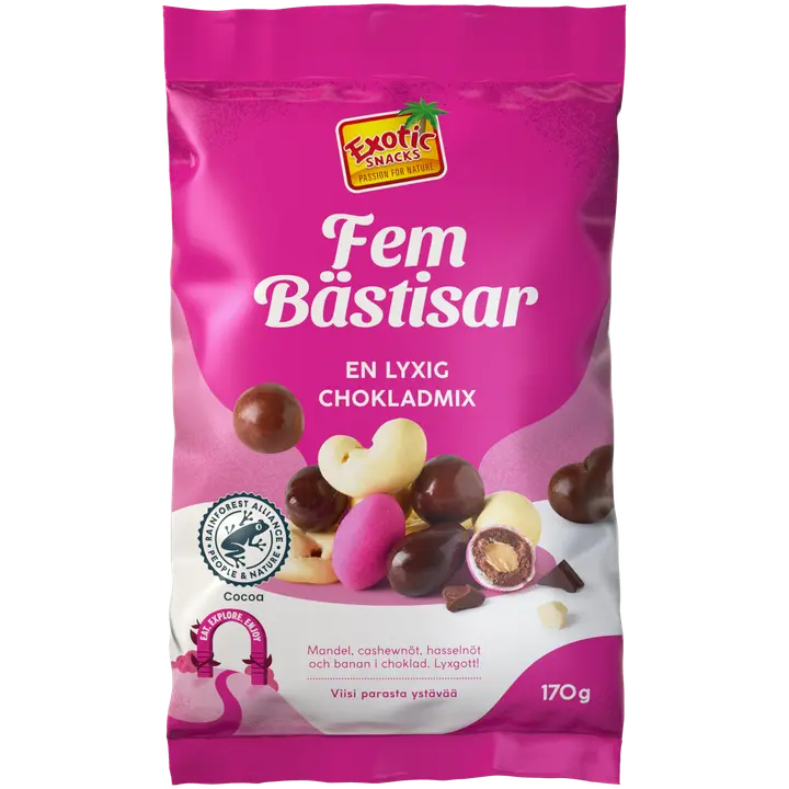 Exotic Snacks Viisi parasta ystävää 170g-Exotic Snacks 五个最好的朋友 170g