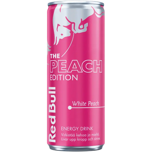 Red Bull White Peach 250ml｜Red Bull 白桃 250ml