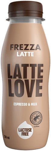 Frezza Latte Love 250 ml maitokahvijuoma laktoositon｜Frezza 拿铁爱250毫升牛奶咖啡饮料无乳糖