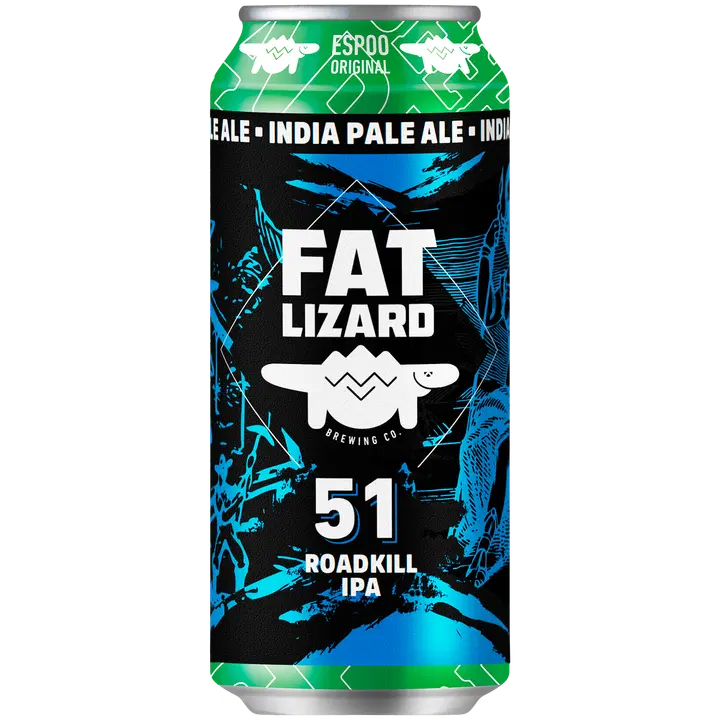 FAT LIZARD 51 Roadkill IPA 6,5% 0,44l tlk｜FAT LIZARD 51 Roadkill IPA 6.5% 0.44l tlk