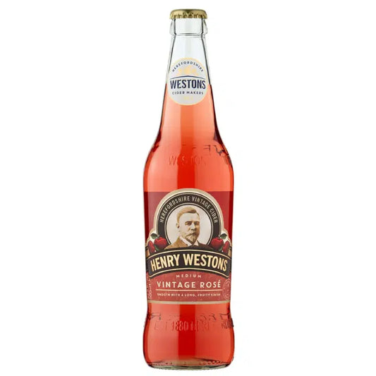 Henry Westons Vintage Rosé 5,5% 50cl｜Henry Westons 复古桃红葡萄饮品 5.5% 50cl