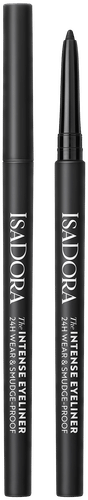 IsaDora 持久防晕染眼线笔 60 浓黑 0,35g｜Isadora The Intense Eyeliner Silmänrajauskynä 24H Wear & Smudge-proof 60 Intense Black 0,35g