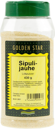 Golden Star 430克洋葱粉｜Golden Star 430g Sipulijauhe