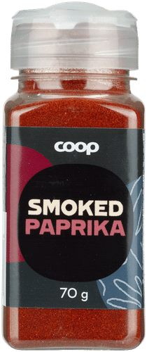 Coop 烟熏红椒粉 70g｜Coop jauhettu savustettu paprika 70g