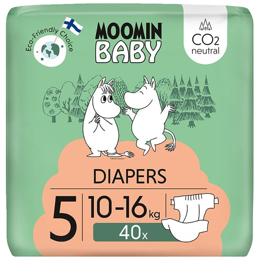Moomin 姆明婴儿尿布 S5 10-16公斤 40片装