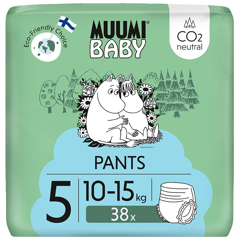 Moomin 姆明婴儿纸尿裤 S5 10-15 公斤 38片装