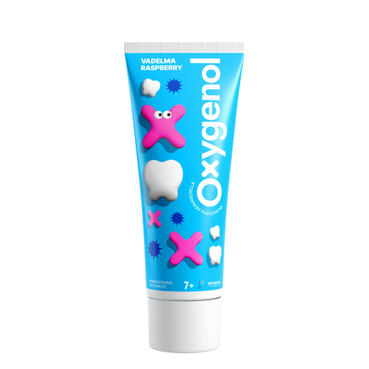 Berner Oxygenol 覆盆子味牙膏7+ 75ml