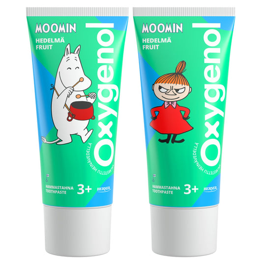 Oxygenol Moomin 姆明婴儿水果味牙膏 3+ 50毫升