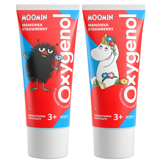 Oxygenol Moomin 姆明婴儿草莓味牙膏 3+ 50毫升