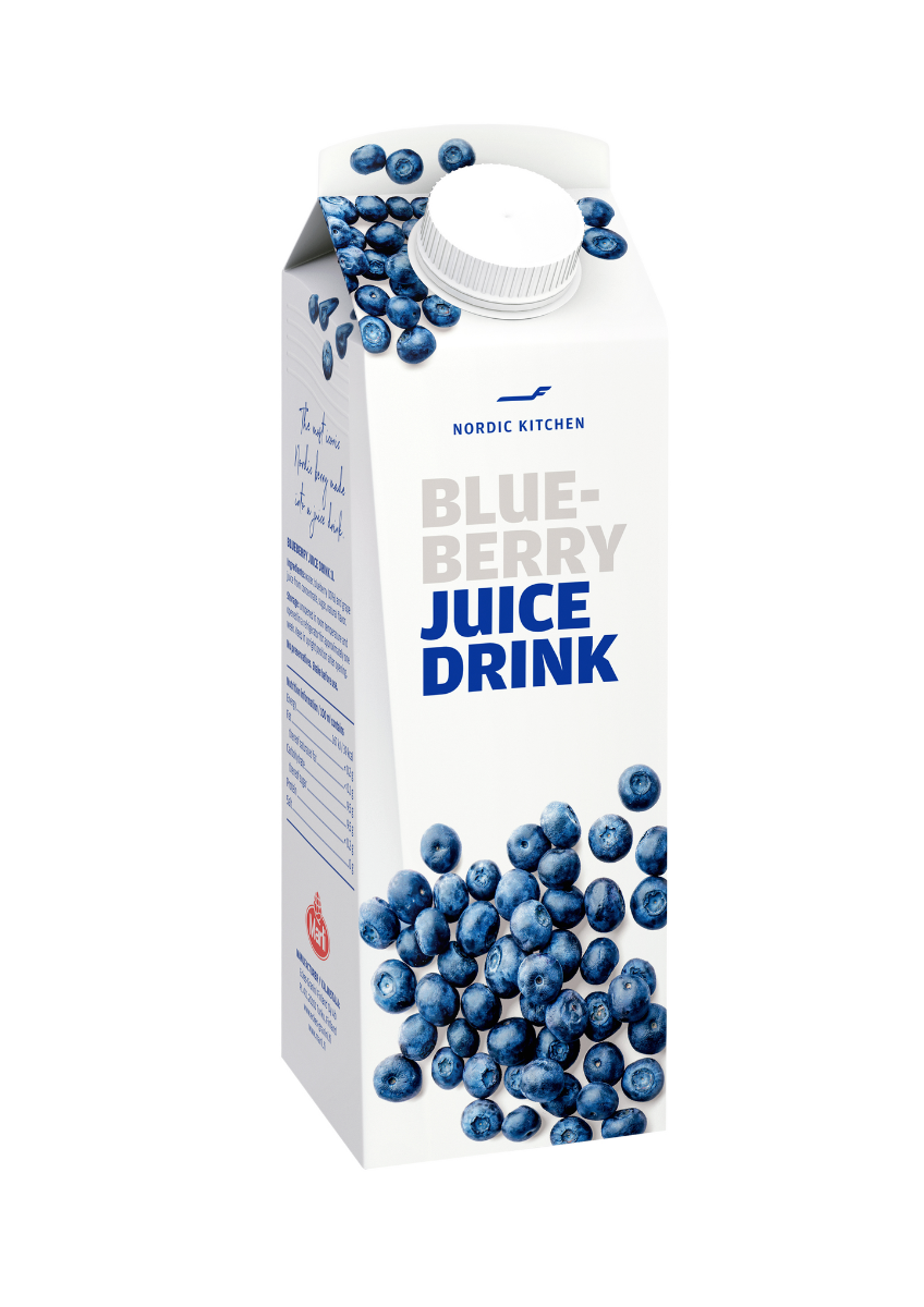 Nordic Kitchen芬航蓝莓汁1升装