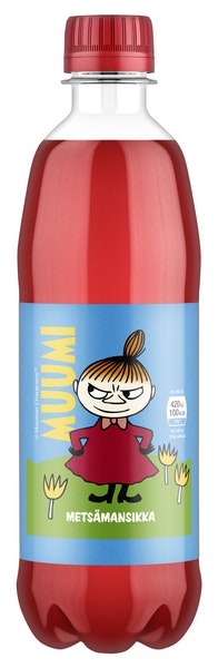 Moomin 姆明系列汽水野草莓味 0.5升