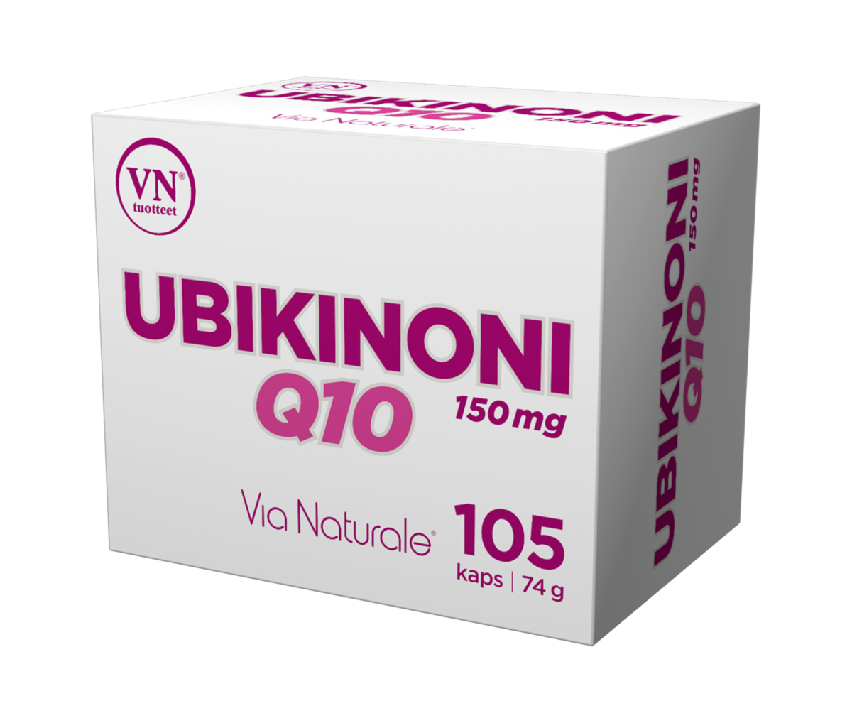 Via Naturale Hyvän Olon Ubikinoni 辅酶Q10 150mg 105粒