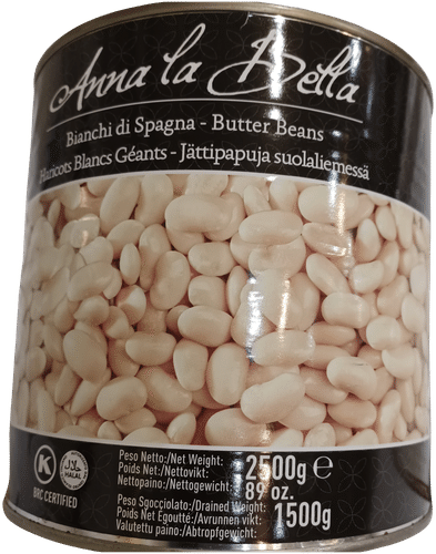 Anna La Bella Jättipapuja suolaliemessä 2,5/1,5kg