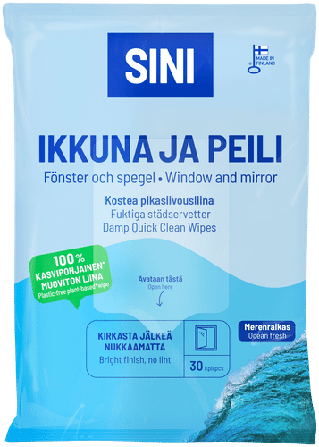 SINI 窗户镜子速洁湿巾 30 kpl