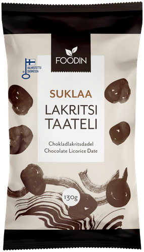 Foodin Suklaalakritsitaateli 130g