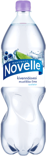 Hartwall Novelle Mustikka-Lime kivennäisvesi 1,5 l