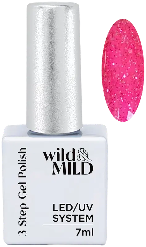 Wild&Mild UV 凝胶甲油 G137 拉古纳罗萨 7ml｜Wild&Mild UV Gel Polish G137 Laguna Rossa 7ml