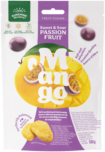 Sunshine Delights Fruit Fusion Passion Fruit Mango 100g