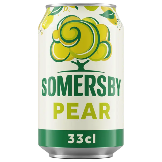 Somersby Pear päärynäsiideri 4,5 til-% tölkki 0,33 L｜Somersby 梨梨苹果饮品 4.5 vol% 罐装 0,33 L