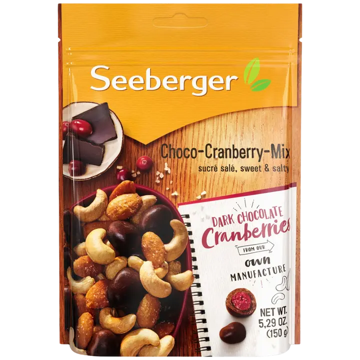 Seeberger Suklaa&Karpalo-pähkinämix 150g-Seeberger 巧克力和蔓越莓坚果混合物 150g