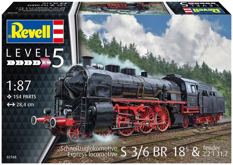 Revell Express 机车 S3/6 1:87 模型套件｜Revell Express Locomotive S3/6 1:87 Model Kit