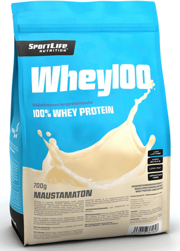 Sportlife Nutrition Whey100 700克无味乳清蛋白粉｜SportLife Nutrition Whey100 700g maustamaton heraproteiinijauhe